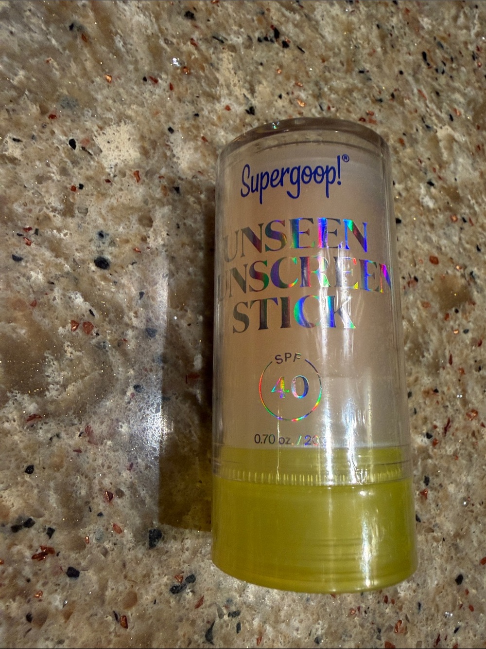 NEW SUPERGOOP UNSEEN SUNSCREEN STICK SPF 40 - Picture 5 of 6